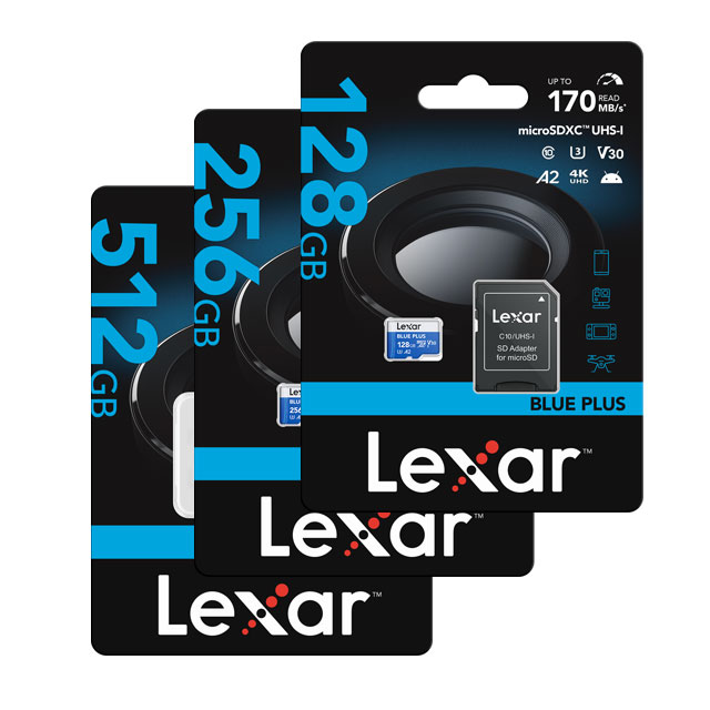 Ảnh sản phẩm Thẻ nhớ Lexar Blue Plus