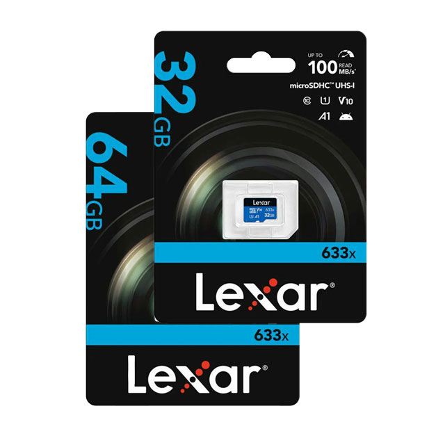 Ảnh sản phẩm Thẻ nhớ Lexar xanh 633x