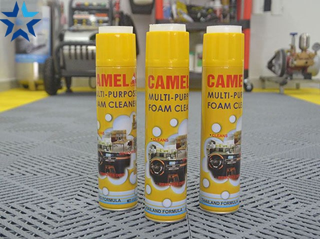Car interior cleaning solution