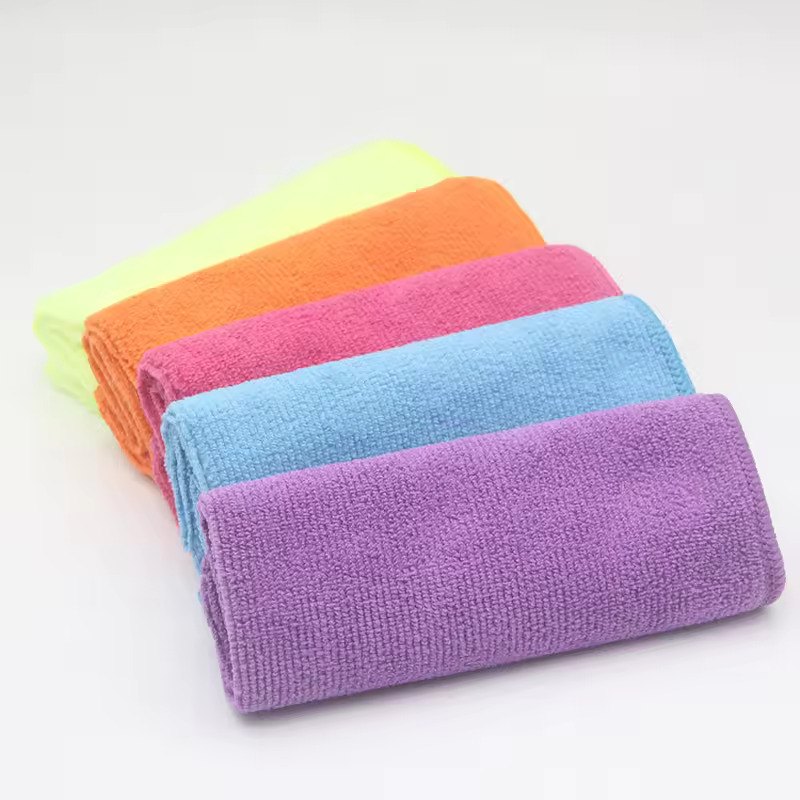Premium microfiber car towel set