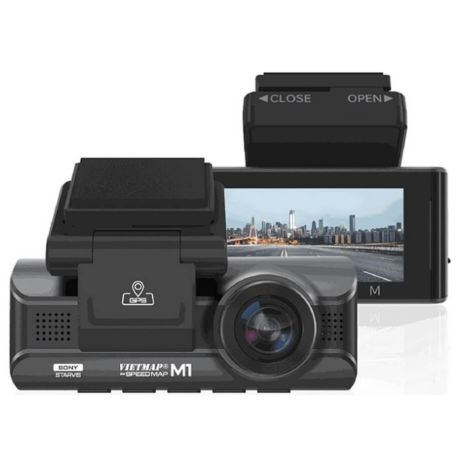 Front and rear car dash camera