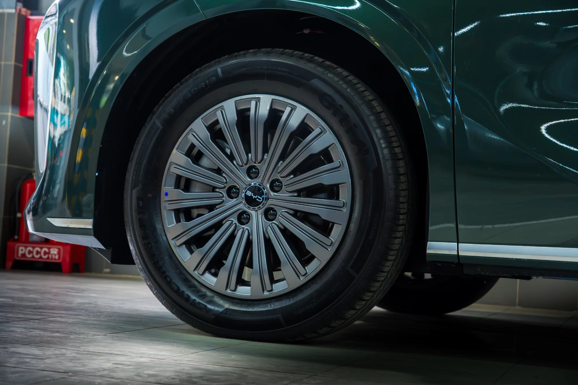 BYD M9 dán đổi màu Xanh Midnight Green (Full Sườn) ảnh 4